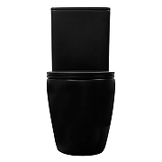 Унитаз компакт Azario Cobalt-Black AZ-6089A-MB цвет Черный матовый с бачком и сиденьем Микролифт-1