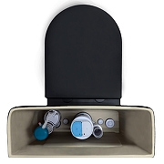 Унитаз компакт Azario Cobalt-Black AZ-6089A-MB цвет Черный матовый с бачком и сиденьем Микролифт-8