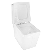 Унитаз моноблок Azario Rayo AZ-6385 цвет Белый с сиденьем Микролифт-3