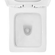 Унитаз моноблок Azario Rayo AZ-6385 цвет Белый с сиденьем Микролифт-5