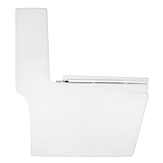Унитаз моноблок Azario Rayo AZ-6385 цвет Белый с сиденьем Микролифт-11