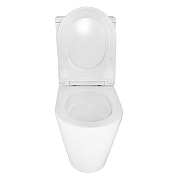 Унитаз компакт Azario Mizen AZ-8300 цвет Белый с бачком и сиденьем Микролифт-4