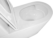 Унитаз компакт Azario Mizen AZ-8300 цвет Белый с бачком и сиденьем Микролифт-5