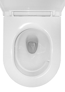 Унитаз компакт Azario Mizen AZ-8300 цвет Белый с бачком и сиденьем Микролифт-8