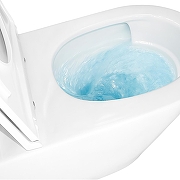 Унитаз компакт Azario Mizen AZ-8300 цвет Белый с бачком и сиденьем Микролифт-13