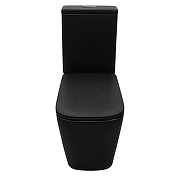 Унитаз компакт Azario Black King AZ-8303-D цвет Черный матовый с бачком и сиденьем Микролифт-3