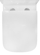 Унитаз компакт Azario Savia AZ-8303D-s цвет Белый с бачком и сиденьем Микролифт-9