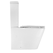 Унитаз компакт Azario Savia AZ-8303D-s цвет Белый с бачком и сиденьем Микролифт-12