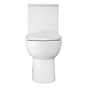 Унитаз компакт Azario Ambra AZ-848G цвет Белый с бачком и сиденьем Микролифт-10