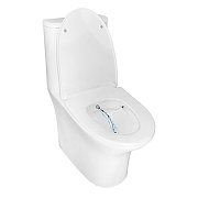 Унитаз биде Azario AZ-8614B цвет Белый с сиденьем Микролифт-1