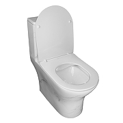 Унитаз моноблок Azario AZ-8618M цвет Белый мрамор с сиденьем Микролифт-1