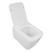 Унитаз Azario Talas AZ-87268 подвесной цвет Белый с сиденьем Микролифт-1