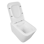 Унитаз Azario Talas AZ-87268 подвесной цвет Белый с сиденьем Микролифт-2
