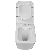 Унитаз Azario Talas AZ-87268 подвесной цвет Белый с сиденьем Микролифт-3