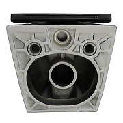 Унитаз Azario Ines Black AZ-W03-SB подвесной цвет Черный матовый с сиденьем Микролифт-8