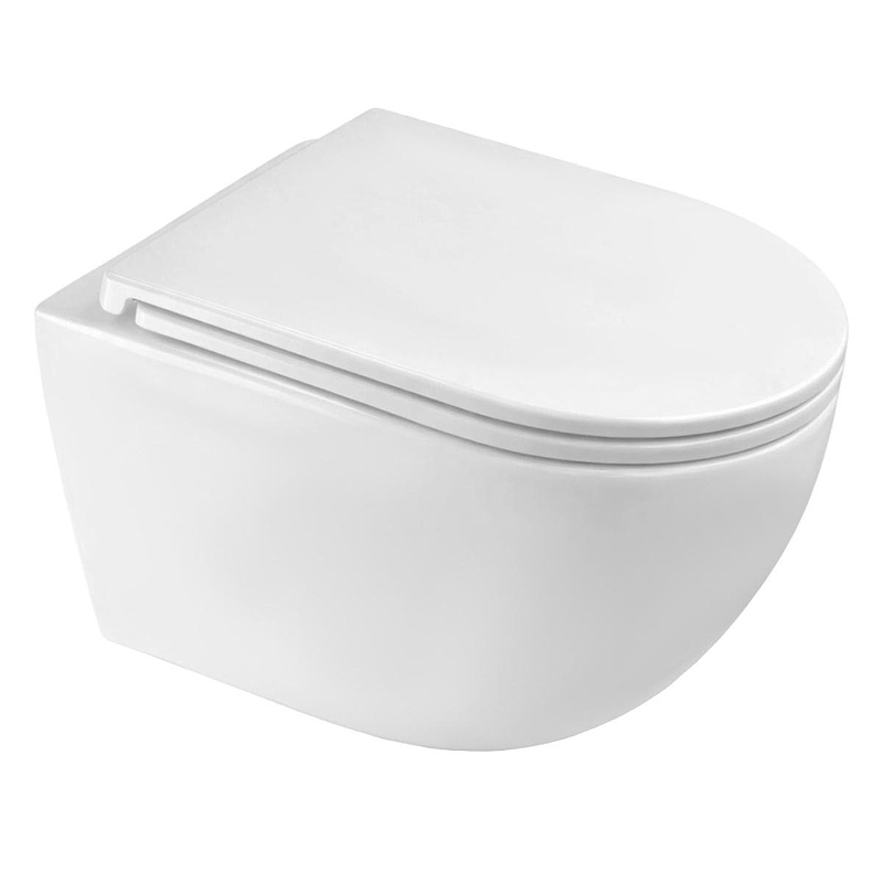 Унитаз Azario Ines White AZ-W03-SW подвесной 