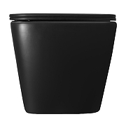 Унитаз Azario Dezi Black AZ-W05-SB подвесной цвет Черный матовый с сиденьем Микролифт-6