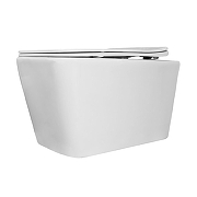 Унитаз Azario Dezi White AZ-W05-SW подвесной цвет Белый с сиденьем Микролифт-1