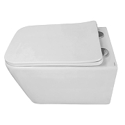 Унитаз Azario Dezi White AZ-W05-SW подвесной цвет Белый с сиденьем Микролифт-3