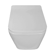 Унитаз Azario Dezi White AZ-W05-SW подвесной цвет Белый с сиденьем Микролифт-4