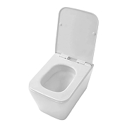 Унитаз Azario Dezi White AZ-W05-SW подвесной цвет Белый с сиденьем Микролифт-5