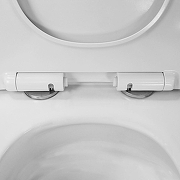 Унитаз Azario Dezi White AZ-W05-SW подвесной цвет Белый с сиденьем Микролифт-10