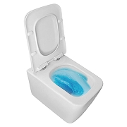 Унитаз Azario Dezi White AZ-W05-SW подвесной цвет Белый с сиденьем Микролифт-12