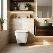 Унитаз Azario Dezi White AZ-W05-SW подвесной цвет Белый с сиденьем Микролифт-14