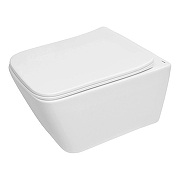 Унитаз биде Azario Dezi White AZ-W05-SWBD подвесной цвет Белый с сиденьем Микролифт-1