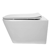 Унитаз биде Azario Dezi White AZ-W05-SWBD подвесной цвет Белый с сиденьем Микролифт-2