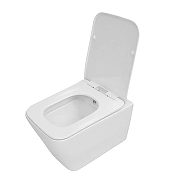 Унитаз биде Azario Dezi White AZ-W05-SWBD подвесной цвет Белый с сиденьем Микролифт-3