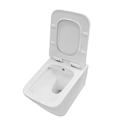 Унитаз биде Azario Dezi White AZ-W05-SWBD подвесной цвет Белый с сиденьем Микролифт-5