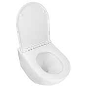 Унитаз Azario PRO-0001 подвесной цвет Белый с сиденьем Микролифт-1