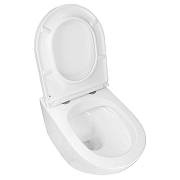 Унитаз Azario PRO-0001 подвесной цвет Белый с сиденьем Микролифт-2