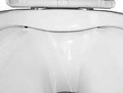 Унитаз Azario PRO-0001 подвесной цвет Белый с сиденьем Микролифт-4