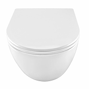 Унитаз Azario Pro PRO-0001 UQ3 подвесной цвет Белый с сиденьем Микролифт-3