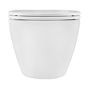 Унитаз Azario Pro PRO-0001 UQ3 подвесной цвет Белый с сиденьем Микролифт-10