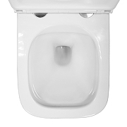 Унитаз Azario Pro PRO-0002 подвесной цвет Белый с сиденьем Микролифт-8