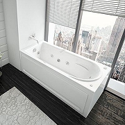 Акриловая ванна Aquatek Леда 170x80 LED170-0000143 цвет Белый-1