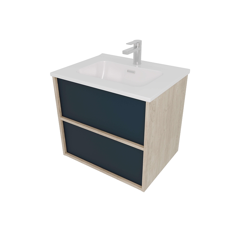 Тумба с раковиной Aquatek Либра 60 AQ66060-DO-MG подвесная 