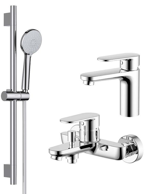 Комплект смесителей Aquatek Ника AQ1830CR 