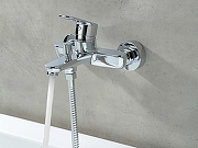 Комплект смесителей Aquatek Ника AQ1830CR цвет Хром-5