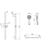 Комплект смесителей Aquatek Ника AQ1830CR цвет Хром-9