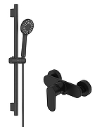 Смеситель для душа Aquatek Ника AQ1832MB цвет Черный матовый