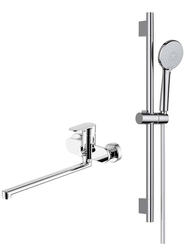 Смеситель для ванны Aquatek Ника AQ1833CR универсальный 