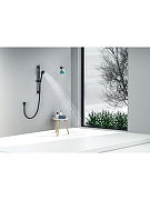 Смеситель для ванны Aquatek Ника AQ1833MB универсальный цвет Черный матовый-4