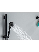 Смеситель для ванны Aquatek Ника AQ1833MB универсальный цвет Черный матовый-5