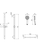 Смеситель для ванны Aquatek Ника AQ1833MB универсальный цвет Черный матовый-7