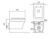 Комплект унитаза с инсталляцией Aquatek Set Aquatek Амадео KKI2 цвет Белый с сиденьем Микролифт-5