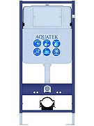 Комплект унитаза с инсталляцией Aquatek Set Aquatek Гелиос цвет Белый с сиденьем Микролифт-2